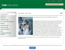 Tablet Screenshot of cms.tier-neurologen.com